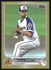 2022 Topps Gold Foil #82 Charlie Morton