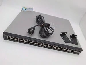 Cisco SG500-52P-K9-G5 - (2 Pcs Batch) port Gigabit POE Stackable - VAT 20% incl. - Picture 1 of 4