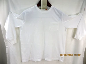 LANDS' END SUPER-T SZ L (42-44) 100% Cotton Men's White Insulation Under Shirt - Picture 1 of 17