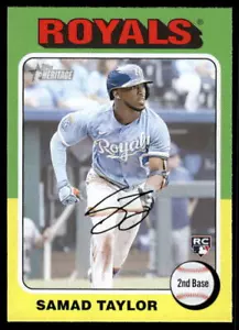 2024 Topps Heritage #317 Samad Taylor - Foto 1 di 2