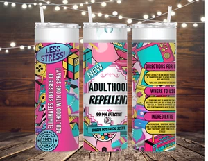 Erwachsenenalter Repellent Metall Thermobecher, Gag Geschenk, lustig, Trinkflasche, Tasse - Bild 1 von 1
