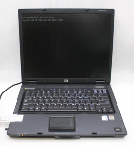 HP Compaq nc6320 2 Duo @ 2,0 GHz 1 GB RAM NO archiviazione/OS * PARTI/RIPARAZIONE * LEGGERE * - Foto 1 di 15