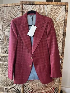 Gucci Red Suit Jacket - Picture 1 of 8
