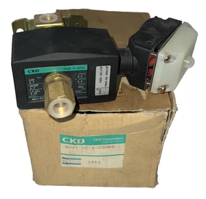 CKD AG41-02-2 SOLENOID VALVE - Picture 1 of 7