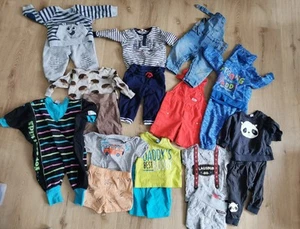 Babykleidung Paket Junge Gr. 74 Fehn/Steiff/H&M/Pusblu/Body/Tshirt/Hose 👶🏼 - Bild 1 von 7