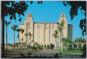 Postal cromada vintage de The Ritz-Carlton Hotel, Naples Florida, c1991 - Imagen 1 de 2