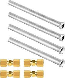 Brake Line Repair Kit - Upgraded 3/16 Stainless Steel Including 2... - Picture 1 of 8