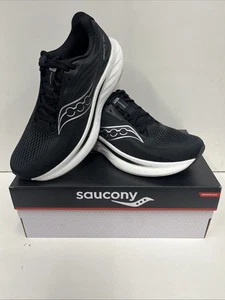 Scarpe da corsa Saucony Ride 18 uomo taglia 10 USATE -- PULITE con scatola - Foto 1 di 7