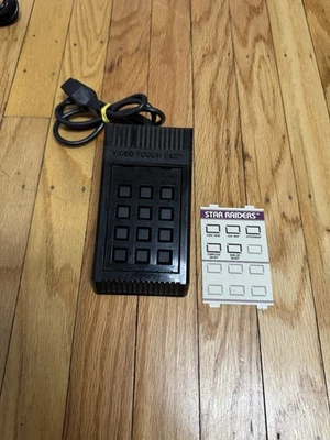 Controlador de teclado con almohadilla táctil de videojuego Atari 2600 Star Raiders de colección limpio FUNCIONA Foto 1 de 4