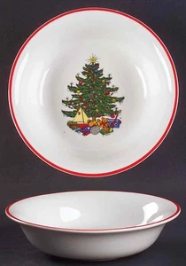 Cuthbertson American Christmas Tree Cereal Bowl 98039 - Picture 1 of 1