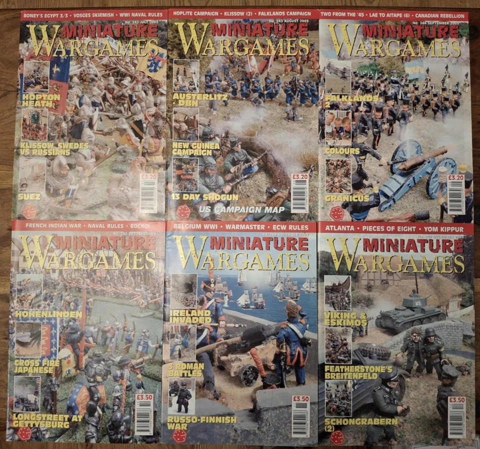 Rivista Wargames in miniatura, da luglio a dicembre 2003, 242-247 - Immagine 1 di 1