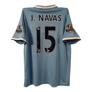 Jesús Navas signed shirt AFTAL EXACT VIDEO PROOF MANCHESTER CITY TRIKOT JESUS - Bild 1 von 6