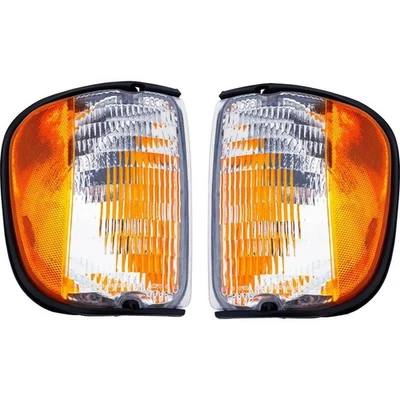 New Left Right Corner Light Set 2Pc For 1992-2003 Ford E-150 E-250 Econoline - Image 1 of 4