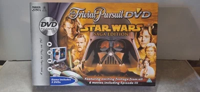 Star Wars Saga Edition Trivial Pursuit DVD Game 2005 - NEW but wear to box. - Image 1 of 4