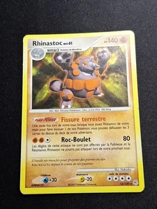 Rhinastoc 12/130 Holo DP Diamant et perle de base Carte Pokémon FR - Picture 1 of 9