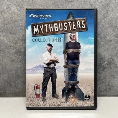 Mythbusters: Collection 6 (DVD, 2010, 2-Disc Set) Jamie Hyneman Adam Savage - Image 1 of 4