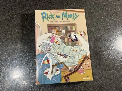 Rick and Morty The Complete Seasons 1-5 - DVD - Used - Very Good Condition - Image 1 of 4