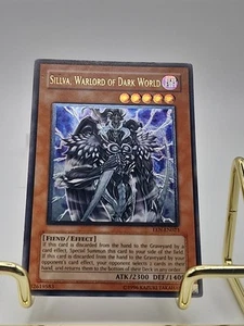 Yugioh Sillva, Warlord of Dark World EEN-EN023 Ultimate Rare Very Light Play - Bild 1 von 7