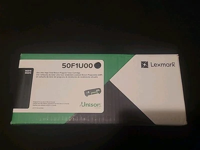 NEW Lexmark 501U (50F1U00) Black Toner Cartridge Ultra High Yield.. - Image 1 of 4
