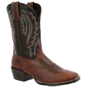 Durango Westward Leder Herren Dunkel Kastanie/Schwarz Onyx Stiefel - Bild 1 von 9