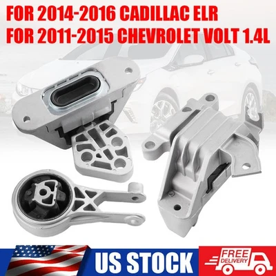 ‌Engine Mount Set A5911 A5720 A5721 Fits Cadillac ELR 2014-2016‌ L4 1.4L - Image 1 of 4