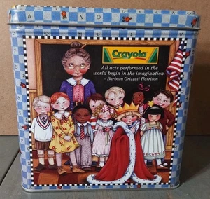 Crayola Crayons Mary Engelbreit 2001 Limited Edition Tin ONLY - Picture 1 of 6
