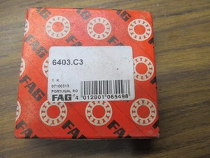 FAG Deep Groove Open Roller Bearing - 17x62x17mm - Picture 1 of 2
