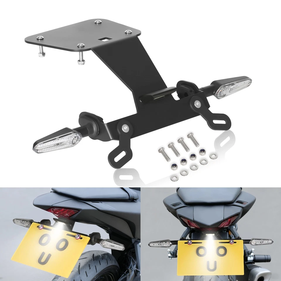 Eliminador de guardabarros LED R3 MT03 señal de giro para YAMAHA YZF R25 MT-03/25 cola ordenada Foto 1 de 4