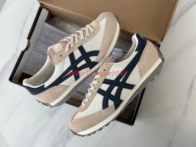 2025 Onitsuka Tiger Edr 78 Hombres Mujeres Clásicos Informales Zapatos Rosa/Azul Tenis Foto 1 de 4