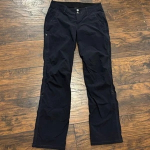 Marmot size 6 Gorpcore Black Neutral Hiking Granola Girl Cargo Pants - Picture 1 of 7