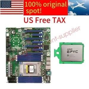 Placa madre AMD epyc 7282+ASRock EPYCD8 7 PCIE doble M2 SSD - Imagen 1 de 6