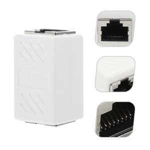 2 Pcs Weiblich Zu Ethernet Adapter Steckeradapter Von Buchse Auf - Afbeelding 1 van 12