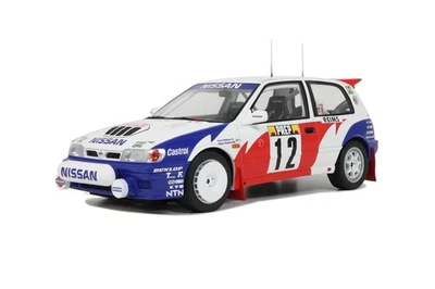 Otto Nissan Sunny Gti-R #12 - Makinen - Rally Montecarlo 1992 1/18. OT461 - Immagine 1 di 4