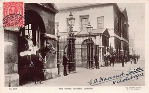 England - LONDON LIFE - The Horse Guards - Publ. Beagles' Postcard 707 - Picture 1 of 2