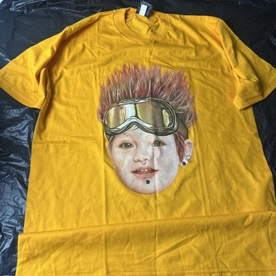 Camiseta Retro Años 90 Cara de Bebé Rara Heavy Metal Rock Punk Festival Top Talla Grande Foto 1 de 4