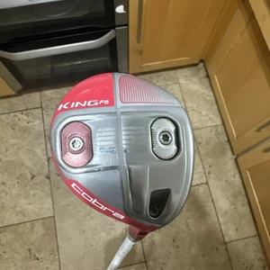 Cobra King F6 #4-5 Holz, 17°-20°, Matrix Ozik Red Tie 65Q4 Damen Flex, Headcover - Bild 1 von 18