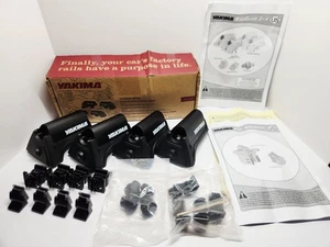 4 YAKIMA RailGrab Towers Raised Rail Small/Large Claws ONLY #00138 Roof Rack New - Picture 1 of 24