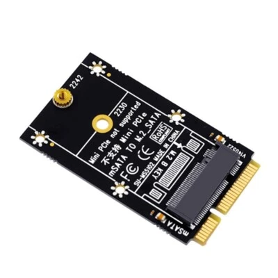 MSATA to M.2 Adapter Expansion Card Support SSD 2230 2242 6Gbps Fast - Image 1 of 4
