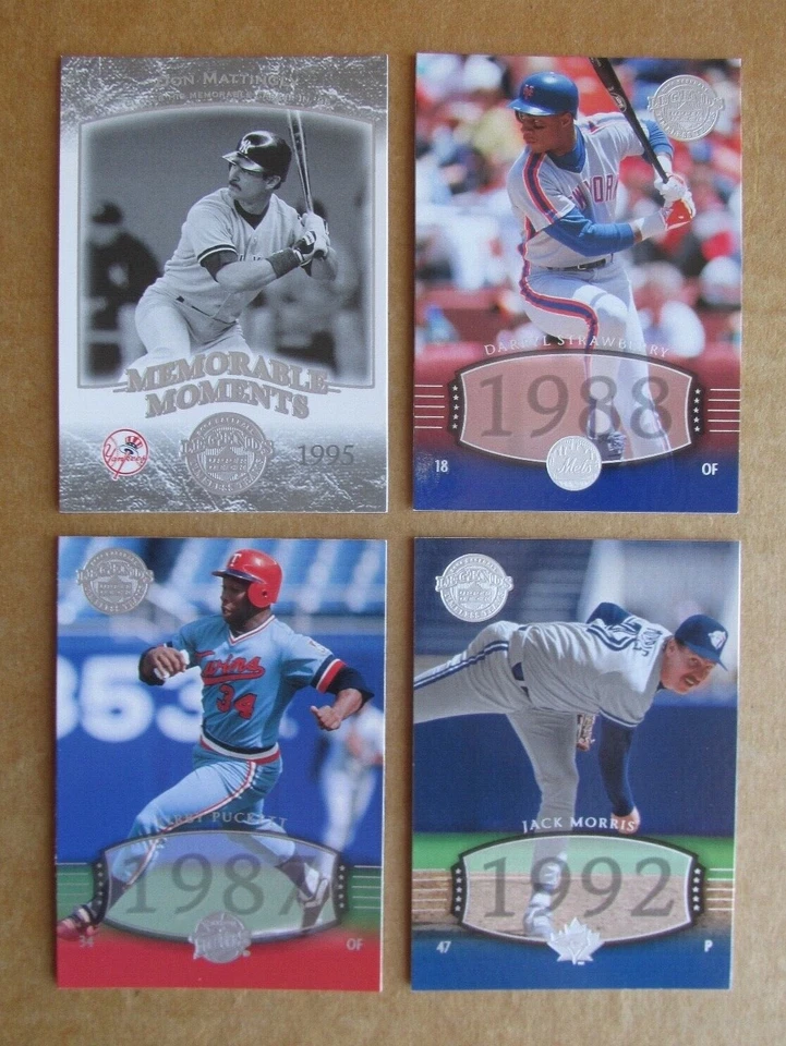 2004 UD LEGENDS TIMELESS TEAMS BASEBALL SINGLES COMPLETE YOUR SET PICK #151-300 - Image 1 of 1