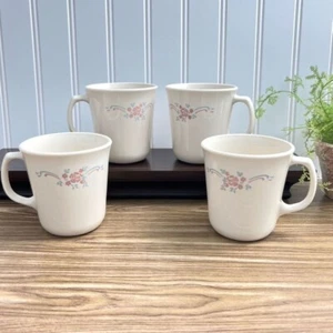 Corning Corelle Set of 4 English Breakfast Coffee Tea Mugs - Picture 1 of 9