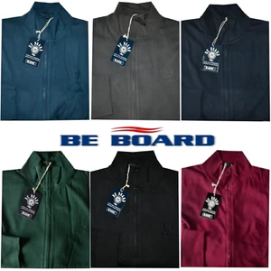 MAGLIA FELPA UOMO M L XL XXL 3XL giacca zip cotone Be Board 100% cotone garzato - Imagen 1 de 6