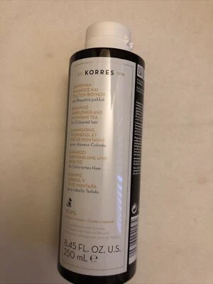 Champú Korres Té Girasol y Montaña para Cabello Teñido 82,8% Natural 250 ml  Foto 1 de 4