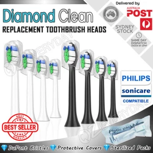 💎 DIAMOND CLEAN 💎 Philips Sonicare Electric Toothbrush Replacement Brush Heads - Picture 1 of 20