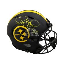 Jerome Bettis Autographed Steelers Eclipse Replica Full-Size Football Helmet BAS