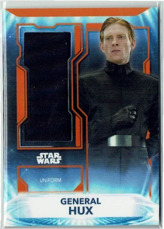 Star Wars Battle Plans Source Fabric Relic Card FR-GH General Hux Orange #32/50 - Image 1 of 1
