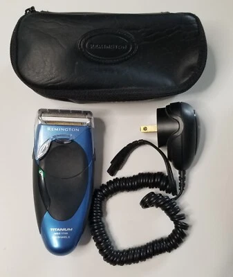Remington MS3-1700 Titanium Washable Mens Shaver & Trimmer w/ Charger & Case - Image 1 of 4