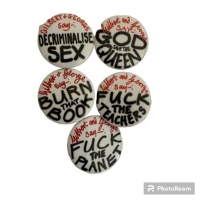 Gilbert & George Say Bundle Button 2016 Take Me (I'm Yours) Jewish Museum Art - Bild 1 von 2