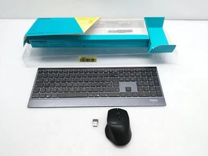 Rapoo 9500M Set Mouse Tastiera Wireless Deskset Sensore 1600 DPI - Foto 1 di 6