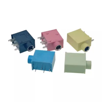 10Pcs PJ-215 PJ-325 Mount 3.5mm 5 Pin Socket Headphone Audio Female Jack Socket - Image 1 of 4