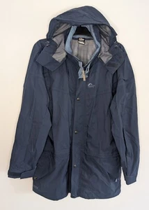 Mens Lowe Alpine Triple Point Jacket Large L Grand Navy Blue - Picture 1 of 13